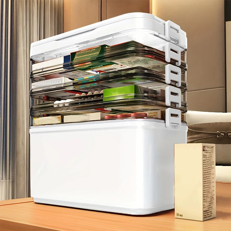 Multi-Layer Medicine Organizer
