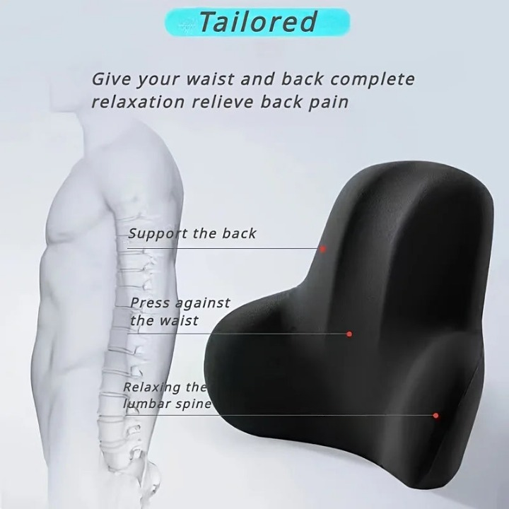2-in-1 Seat And Back Support Cushion