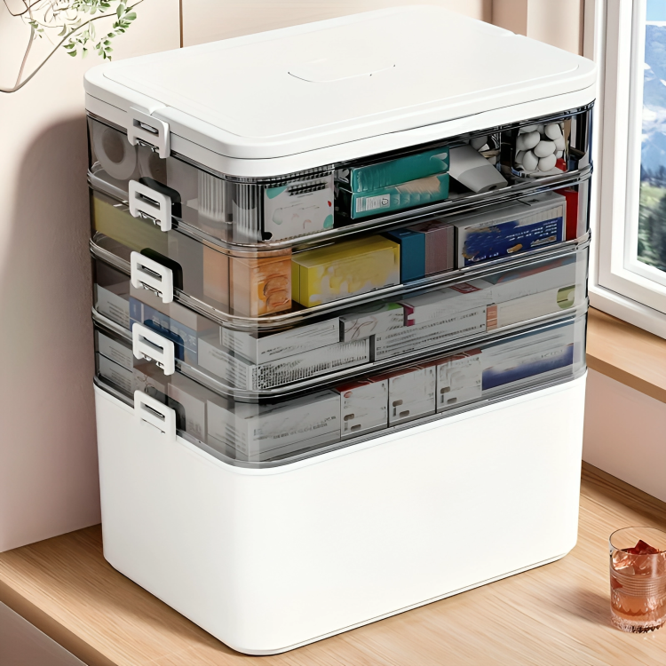 Multi-Layer Medicine Organizer