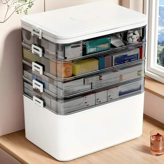 Multi-Layer Medicine Organizer
