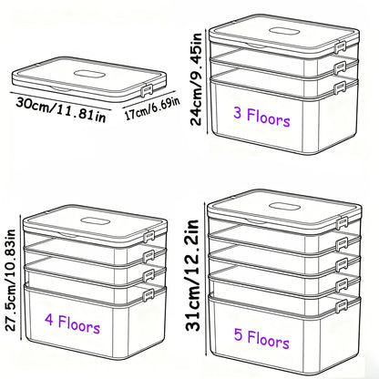 Multi-Layer Medicine Organizer