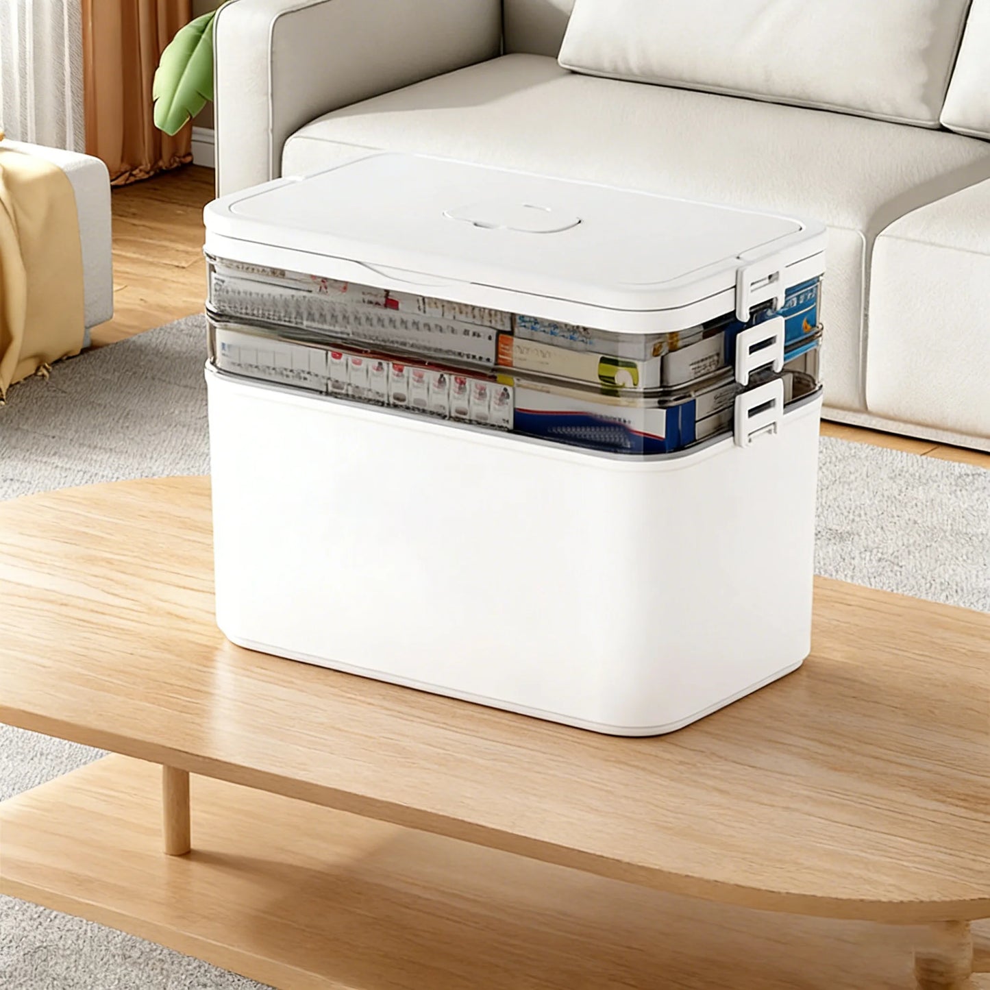 Multi-Layer Medicine Organizer
