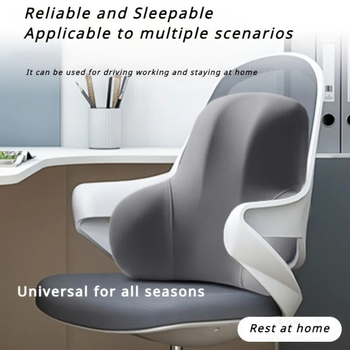 2-in-1 Seat And Back Support Cushion