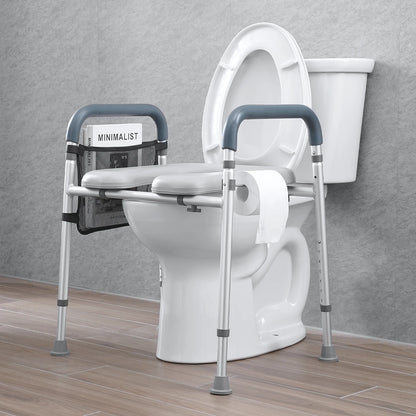Comfortable Toilet Seat With Height Adjustment