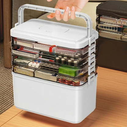 Multi-Layer Medicine Organizer