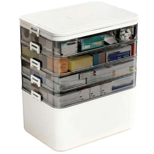 Multi-Layer Medicine Organizer